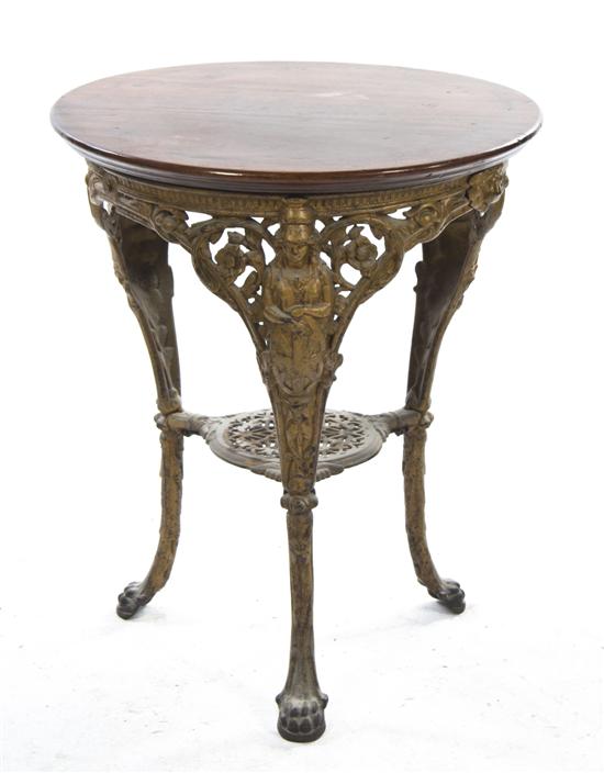 * A Victorian Cast Iron Center