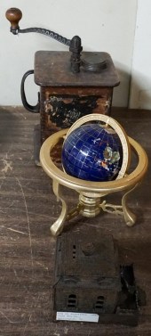 A VICTORIAN CAST IRON MOUNTED