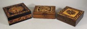 A Victorian coromanel wood and