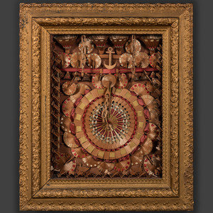 A Victorian Cut and Colored Straw