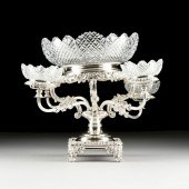 A VICTORIAN CUT CRYSTAL MOUNTE