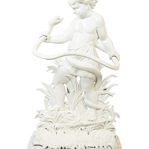 A Victorian  Figural Cast Iron