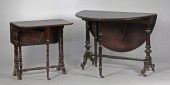 A Victorian figured walnut Sut