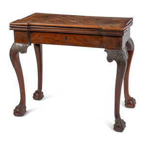 A Victorian Games Table 19th