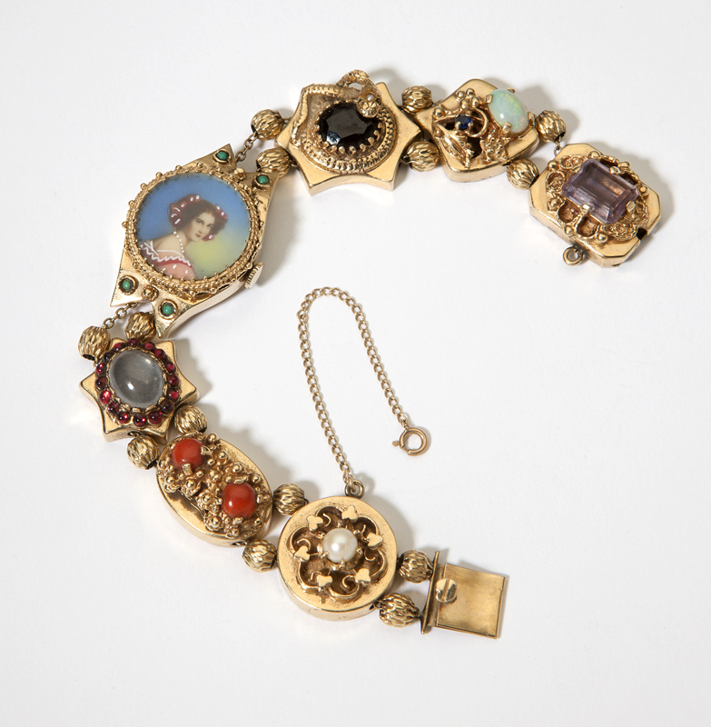 A Victorian gem-set and gold