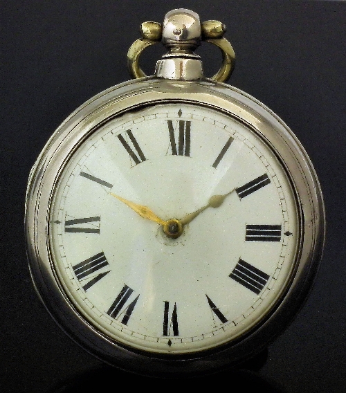 A Victorian gentleman's silver pair