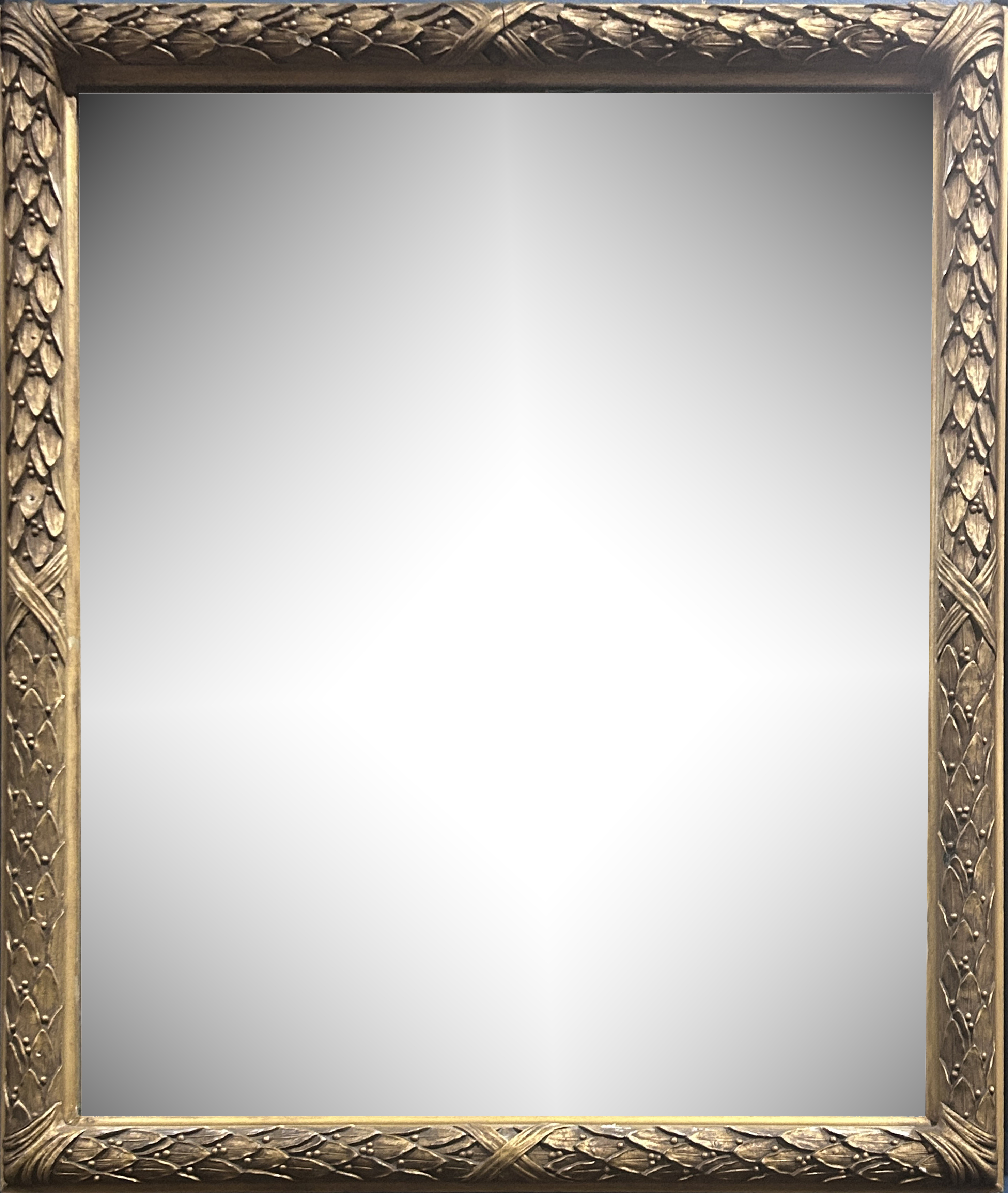A VICTORIAN GILT GESSO DECORATED