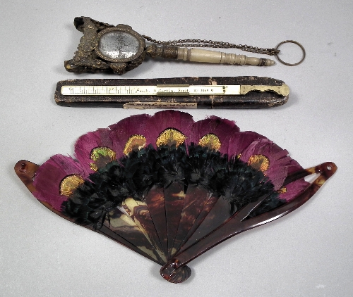 A Victorian gilt metal posy