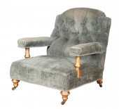 A VICTORIAN GILTWOOD 'GENTLEMA