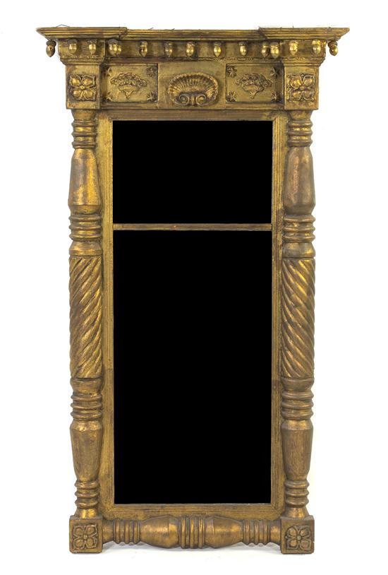 * A Victorian Giltwood Pier