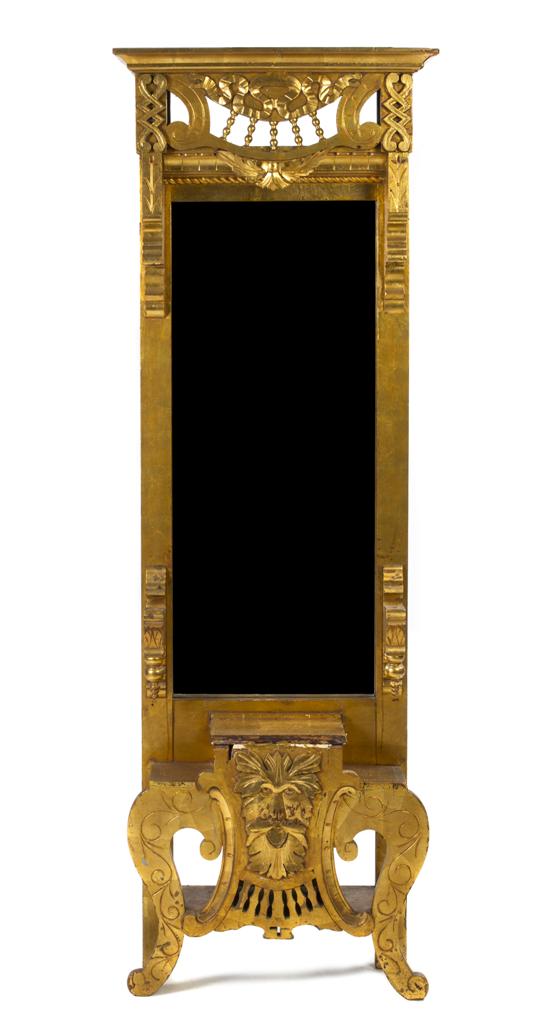 A Victorian Giltwood Pier Mirror