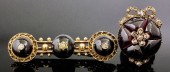 A Victorian gold coloured meta