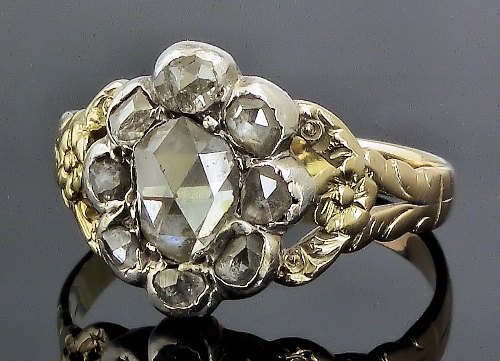 A Victorian gold coloured metal