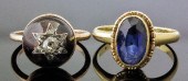 A Victorian gold coloured meta