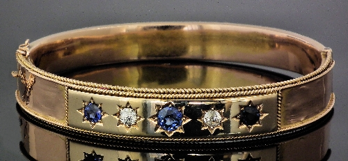 A Victorian gold metal mounted