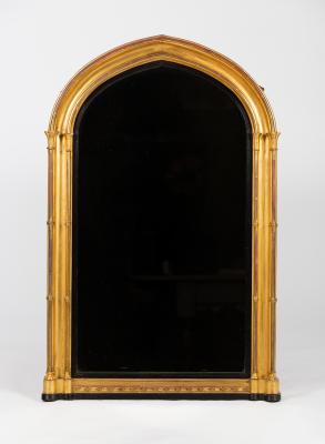 A Victorian Gothic gilded wall