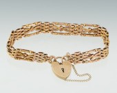 A Victorian Heart Padlock Char