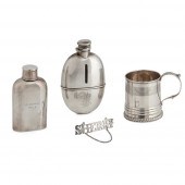 A VICTORIAN HIP FLASK Sampson