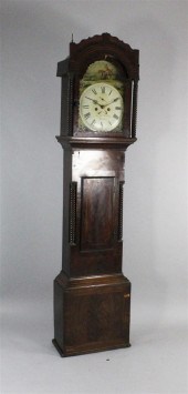 A Victorian inlaid mahogany ei