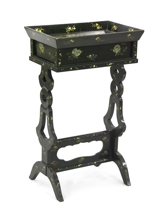 *A Victorian Lacquered and