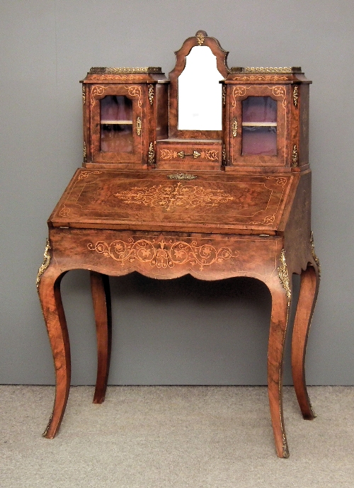 A Victorian lady's gilt metal