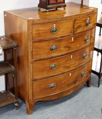 A Victorian mahogany and