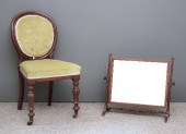A Victorian mahogany balloon b