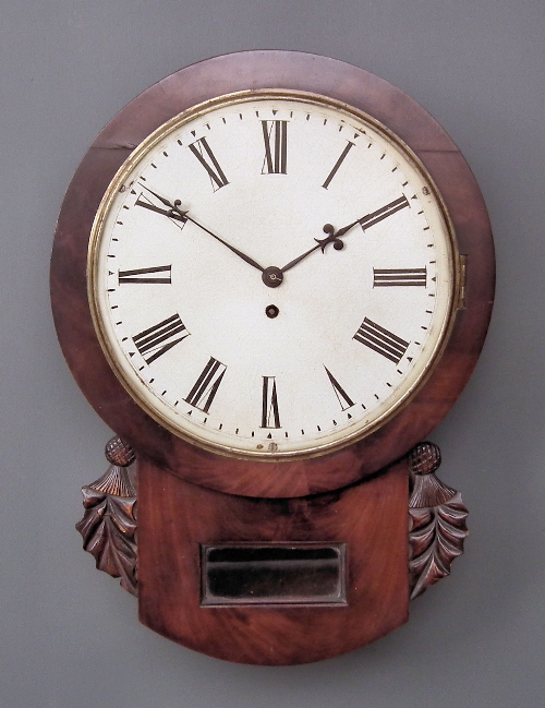 A Victorian mahogany cased drop