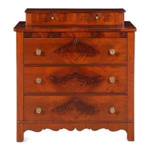 A Victorian Mahogany Chest of