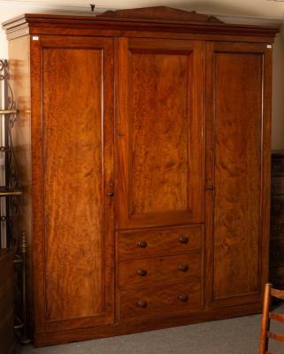 A Victorian mahogany compactum