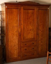A Victorian mahogany compactum
