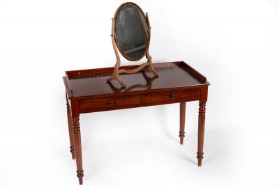 A Victorian mahogany dressing table