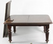 A Victorian mahogany extending