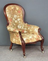 A Victorian mahogany framed sp