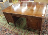 A VICTORIAN MAHOGANY PARTNERS'