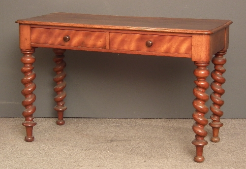 A Victorian mahogany rectangular