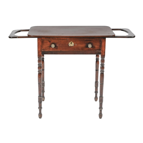 A Victorian mahogany side table,