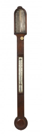 A Victorian Mahogany Stick Bar