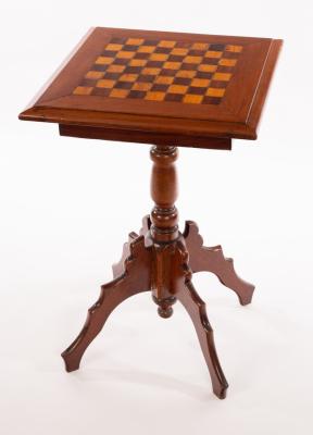 A Victorian mahogany tripod