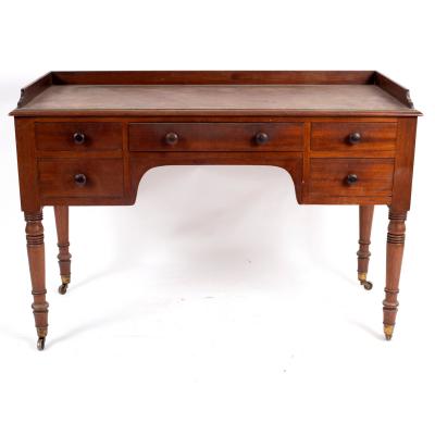 A Victorian mahogany washstand,
