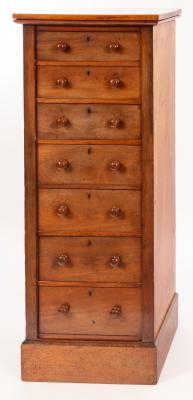 A Victorian mahogany Wellington