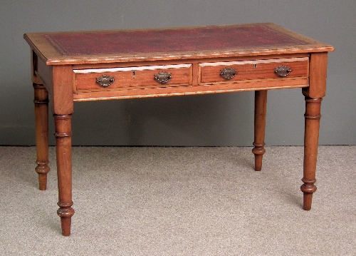A Victorian mahogany writing