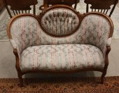 A VICTORIAN MEDALLION-BACK SET
