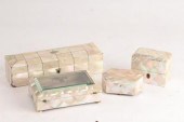 A Victorian mother-of-pearl gl