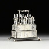 A VICTORIAN NICKEL SILVERPLATE