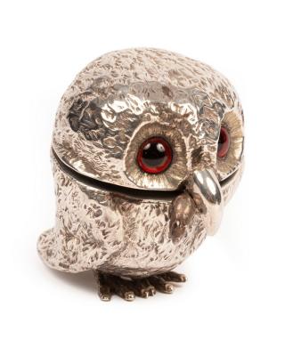 A Victorian novelty silver