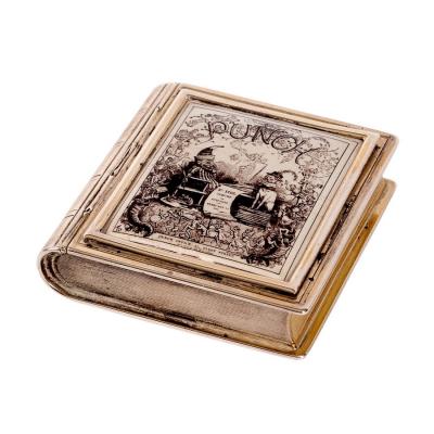 A Victorian novelty silver vesta