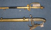 A Victorian officer's sword wi