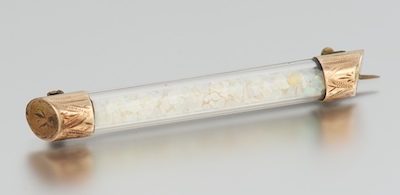 A Victorian Opal Bits Brooch