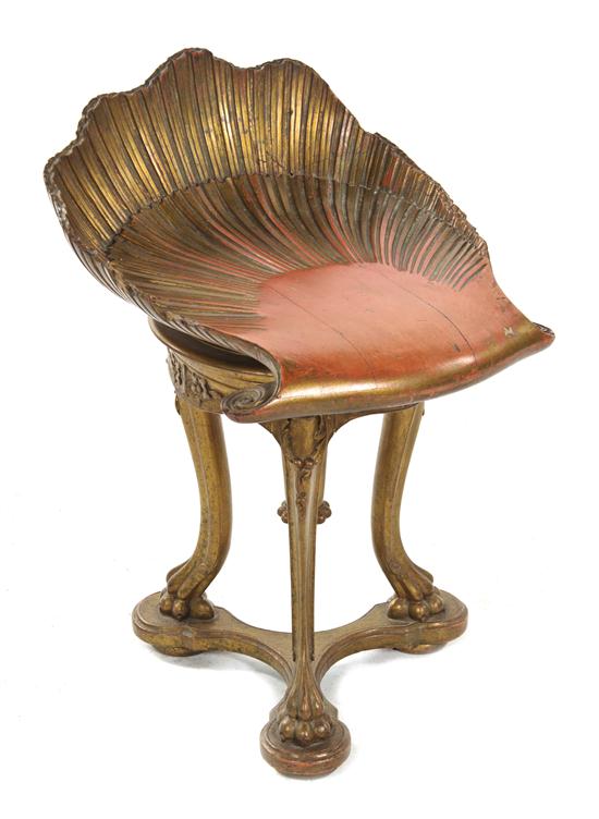 A Victorian Painted Piano Stool